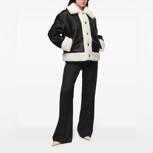 NWT- Apparis Reversible Charlie Cream Faux Fur Jacket